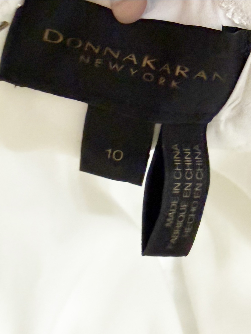 Donna Karan Mikado Sweetheart Neckline Oversized Bow Back Cocktail Dress NEW - Picture 11 of 12